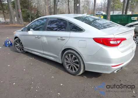 2016 Hyundai Sonata Sport z USA, uszkodzony, nr VIN 5NPE34AF1GH375870